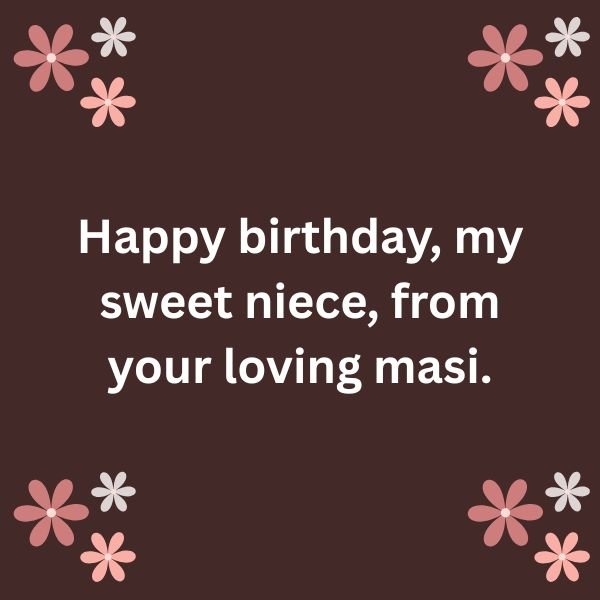 Birthday Wishes For Bhanji From Masi