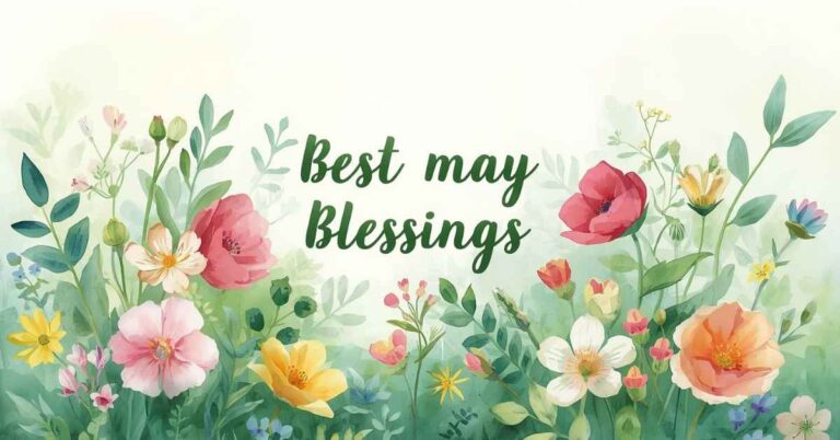 Best May Blessings