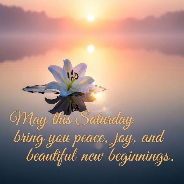 Best Saturday Blessings