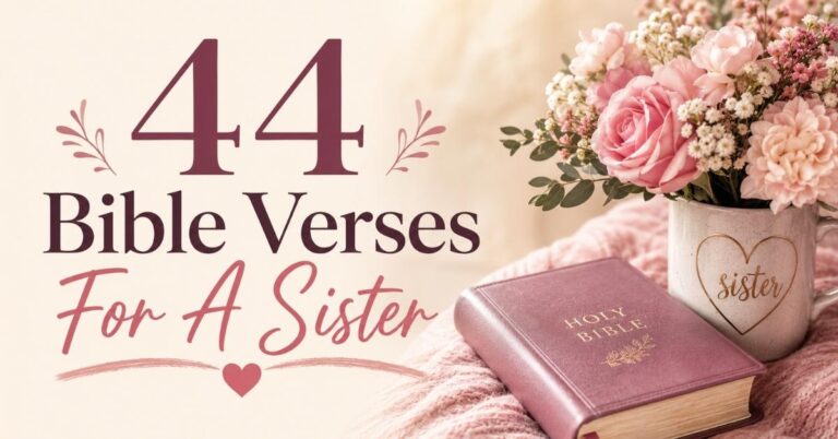 Bible Verses For A Sister
