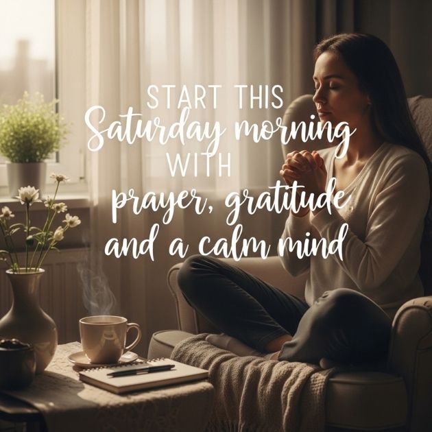 Good Morning Saturday Blessings