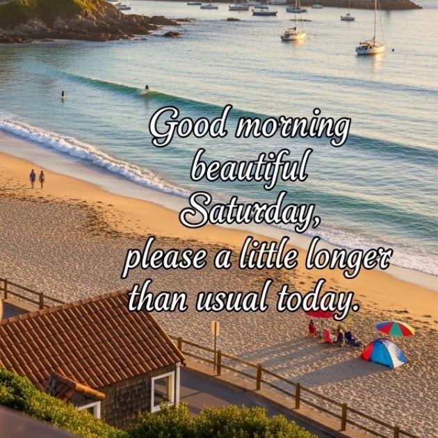 Good Morning Saturday Quotes