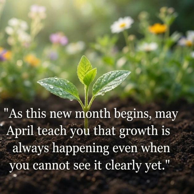 New Month April Blessings