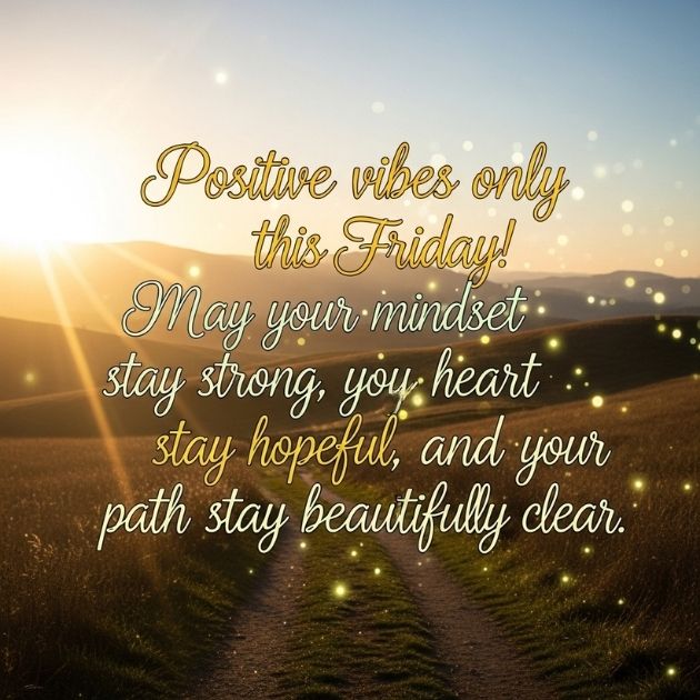 Positive Friday Blessings