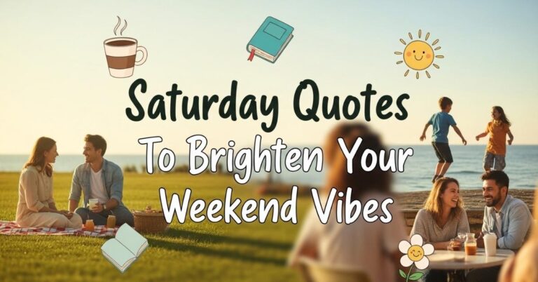 Saturday Quotes
