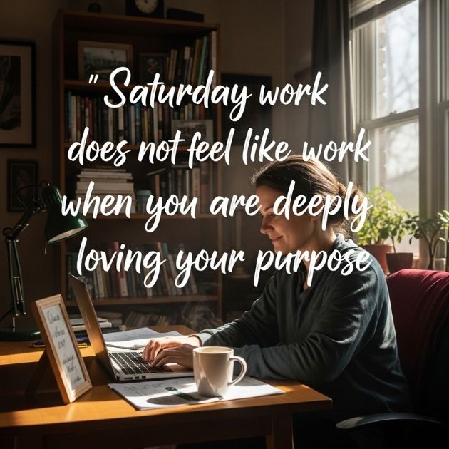Saturday Quotes For Work