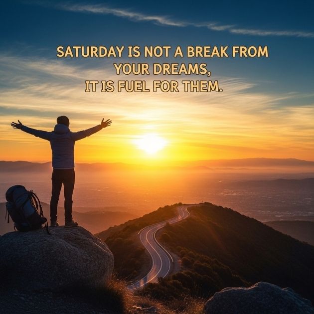 Saturday Quotes Inspirational