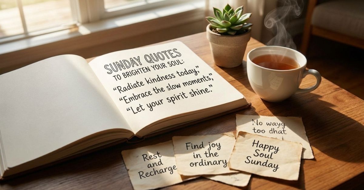 Sunday Quotes