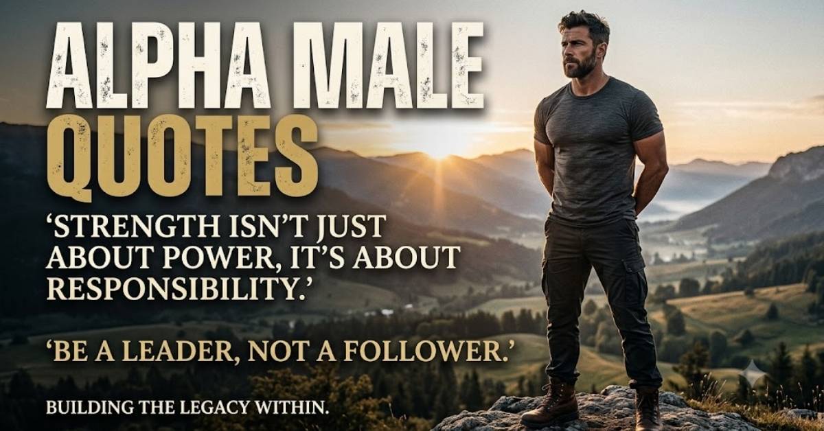 Alpha Male Quotes