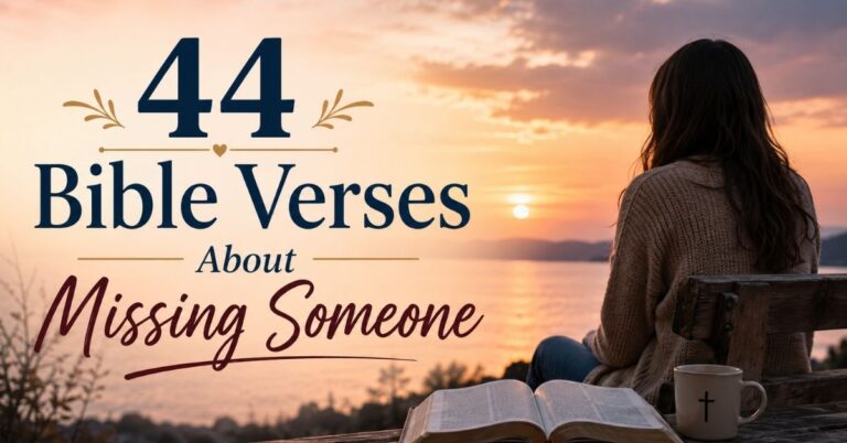 Bible Verses About Missing Someone