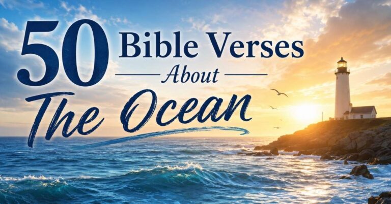 Bible Verses About The Ocean