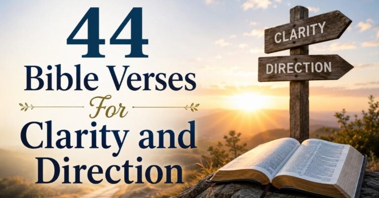 Bible Verses For Clarity