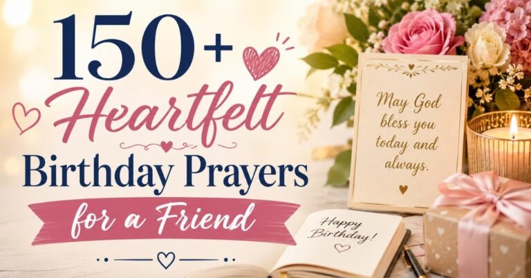 Birthday Prayers for a Friend