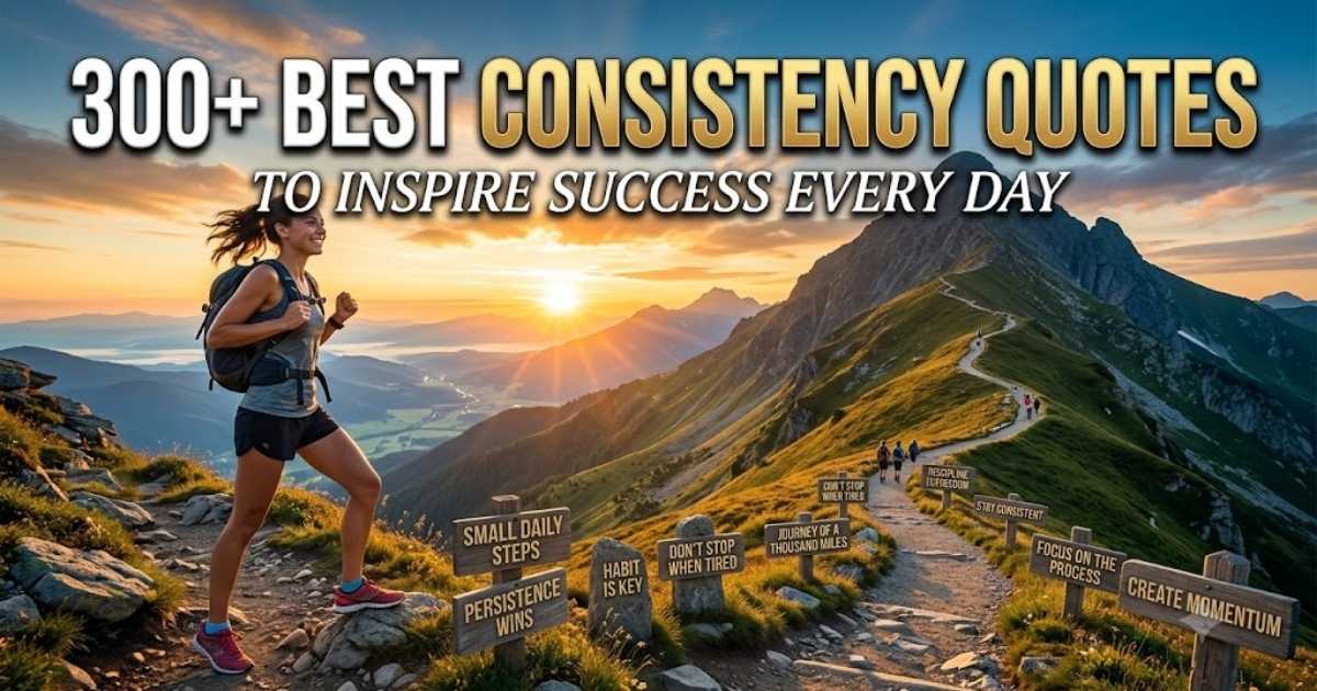 Consistency Quotes