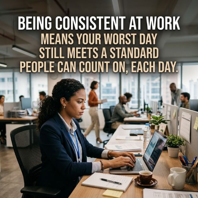 Consistency Quotes For Work