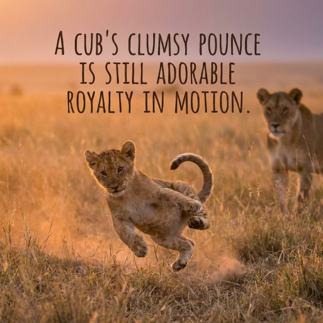 Cute Lion Quotes