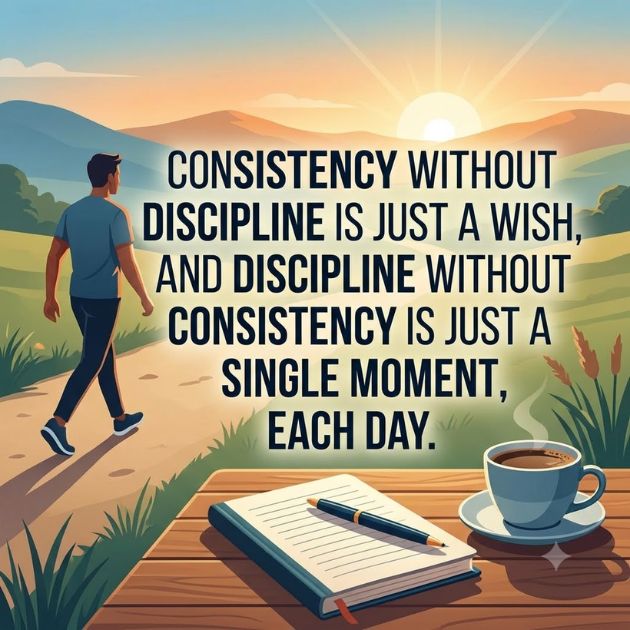 Discipline And Consistency Quotes