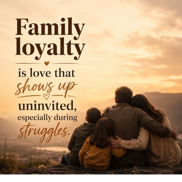 Family Loyalty Quotes