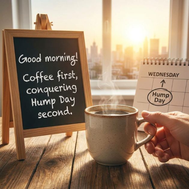 Good Morning Happy Hump Day Quotes
