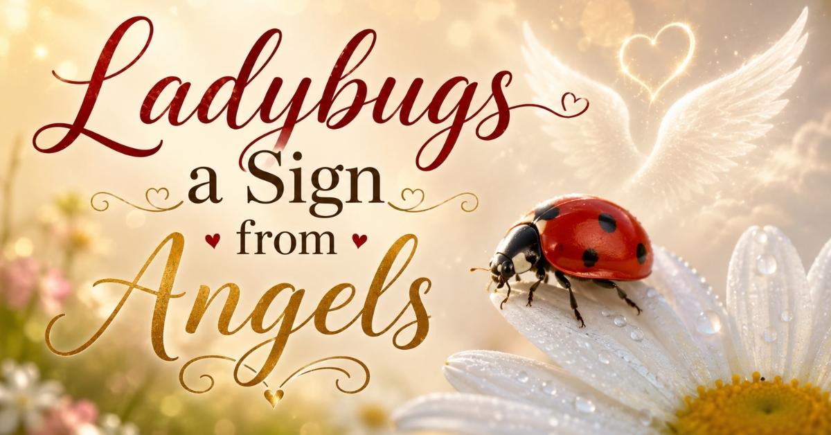 Ladybugs a Sign from Angels