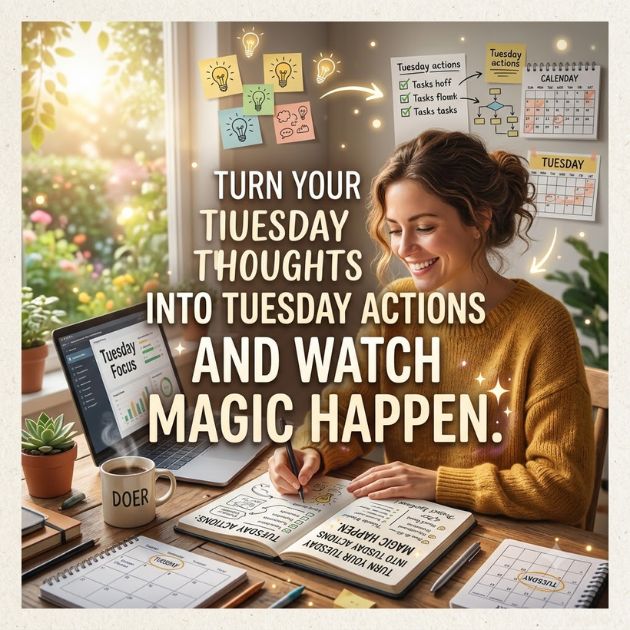 Positive Good Morning Tuesday Quotes