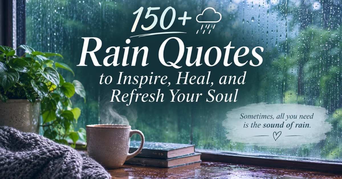 Rain Quotes