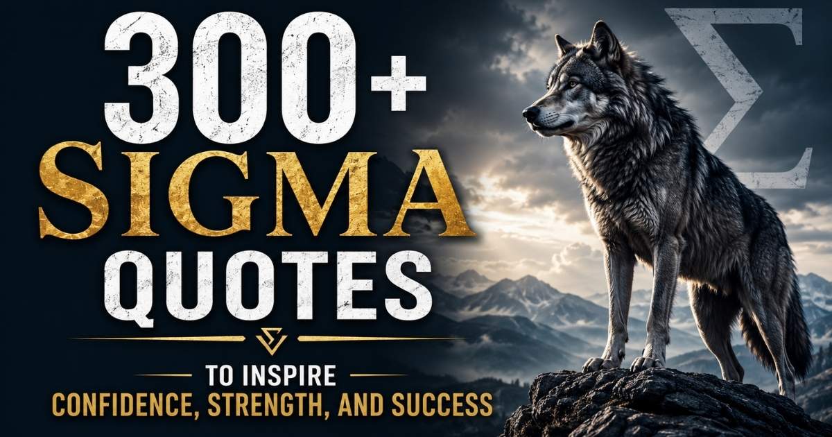 Sigma Quotes