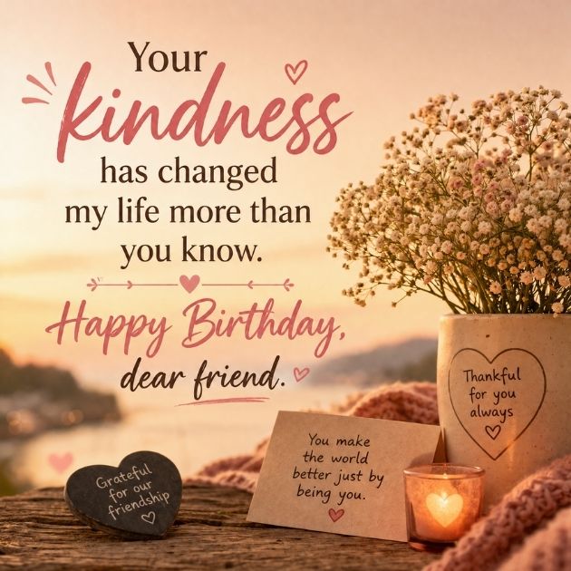 Touching Birthday Wishes for Best Friends