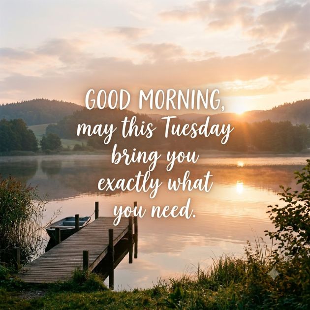 Tuesday Good Morning Wishes