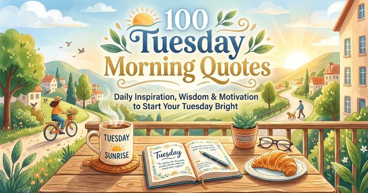 Tuesday Morning Quotes