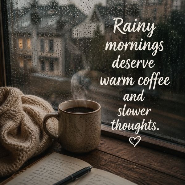 Rainy Morning Quotes
